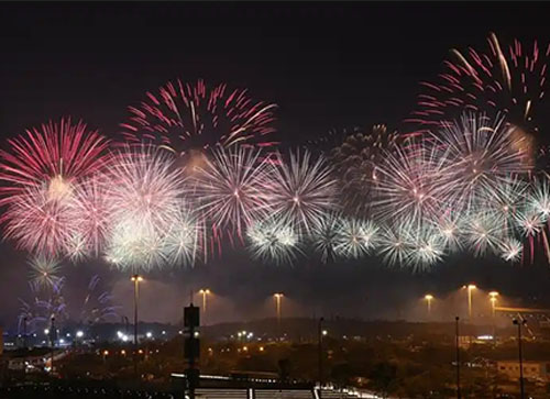 南宫市焰火晚会